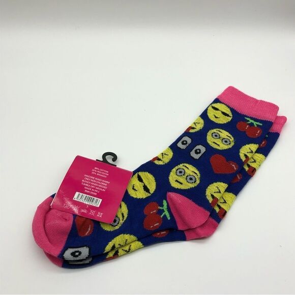New Emoji Socks Womens 4-10 NWT - Picture 4 of 5